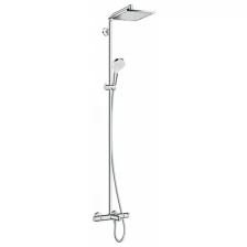 Душевая система Hansgrohe Crometta E 240 1jet Showerpipe 27298000