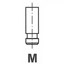 Клапан Двигателя Выпускной Mb 4.0d/6.0d Om364/366 82> 36x10x140.5 Ex Freccia арт. R3725/RCR