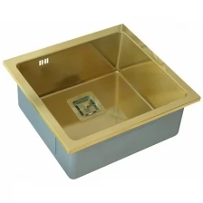 Кухонная мойка ZORG SANITARY Zorg Inox Pvd SZR-44 Bronze