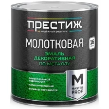 Эмаль декоративная по металлу молотковая Престиж, 2,5 л, серая