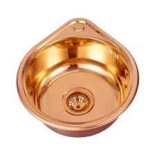 Мойка Seaman Eco Wien SWT-3945 Copper Polish (PVD, polish, *12), стандартная комплектация - Медь полированная