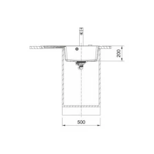 Мойки Franke Franke CNG 611-78 TL Fragranite Polar White