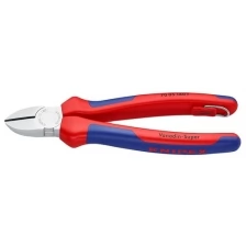 Бокорезы KNIPEX 7005180T, хромированные, 180 mm, со страховочным креплением