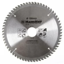 Диск пильный по ламинату 190х30/20х64, CSB PL, 205-206, Hammer Flex