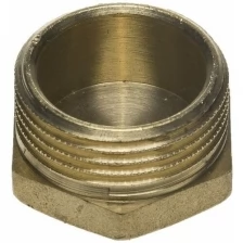 Заглушка GENERAL FITTINGS 1 наружная резьба латунь 51098-S-1