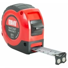 Измерительная рулетка BMI TAPE twoCOMP MAGNETIC 8 M