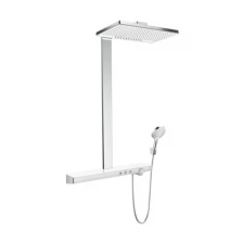 Душевая система с термостатом Hansgrohe Rainmaker Select E 460 2jet Showerpipe 27109400