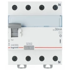 Выключатель диф. тока 4п 25А 30мА тип AC TX3 Leg 403008
